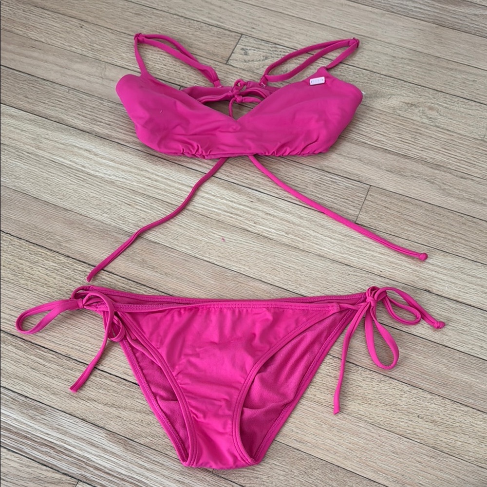 Vibrant Pink Bikini Set